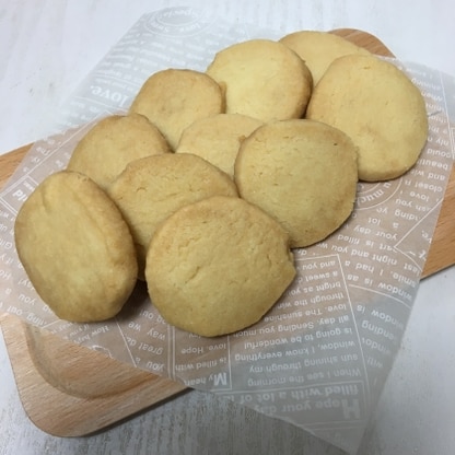 サクホロ系のクッキーがどうしても食べたくって作りました！理想的なサクホロ感でとっても美味しかったです。旦那さんにも、売ってても買う！と言ってもらえました★